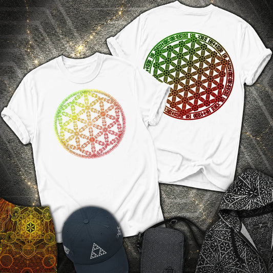 Seed and Flower 2 Sided T-Shirt - Seed and Flower 2 Sided T-Shirt - White