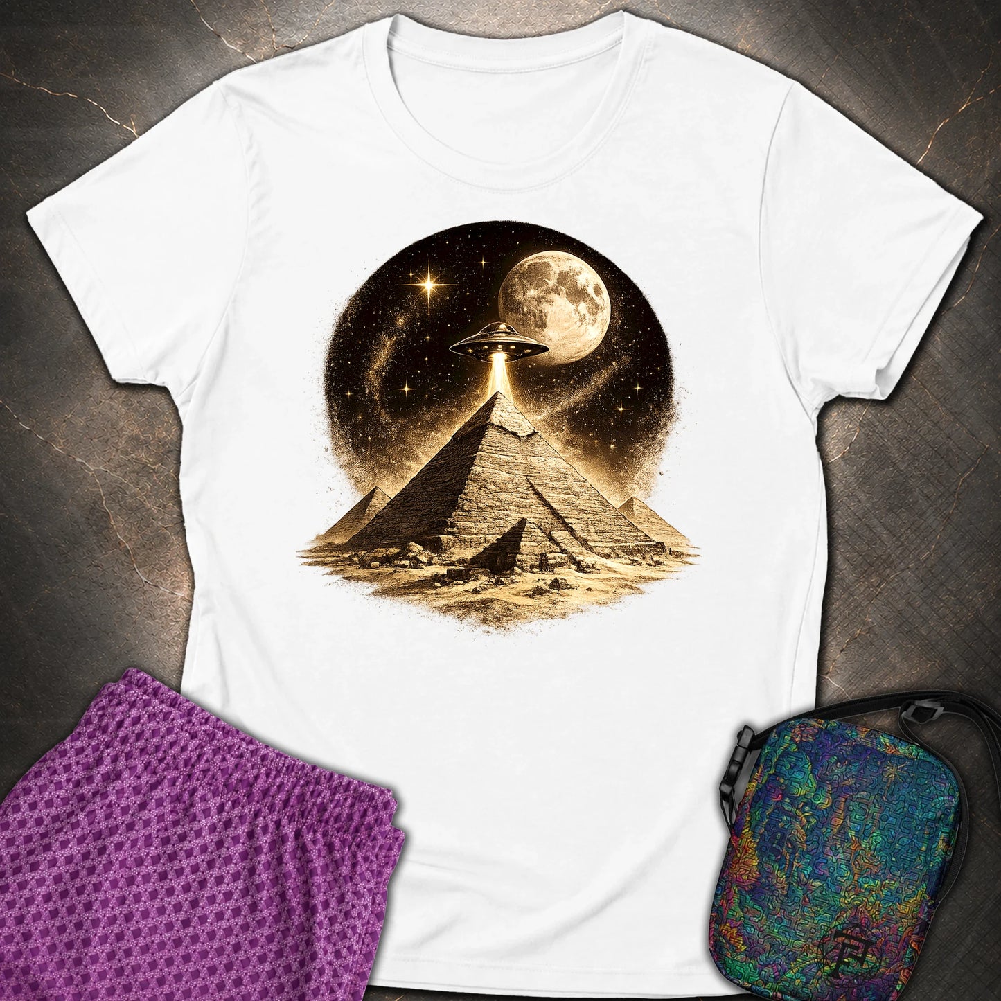 Giza Pyramid Maøe - Giza Pyramid Maøe Womens T-Shirt - White
