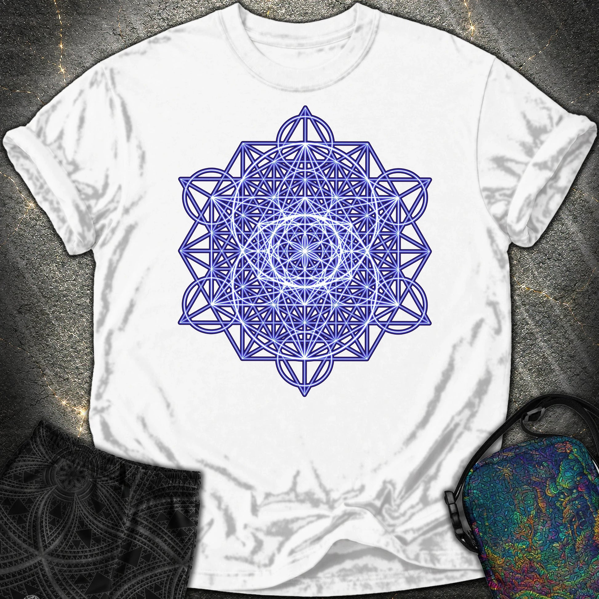 Vesica Eye Of The Universe Comfort T-Shirt - Vesica Eye Of The Universe Comfort T-Shirt - White