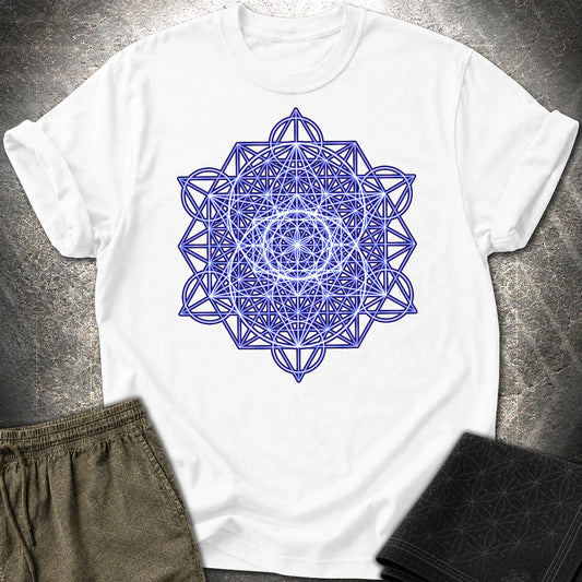 Vesica Eye Of The Universe T-Shirt - Vesica Eye Of The Universe T-Shirt - White