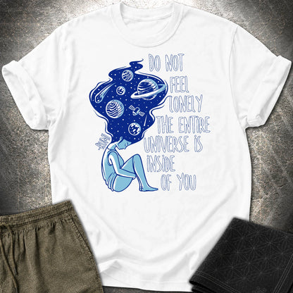 Rumi Universe Within T-Shirt - Rumi Universe Within T-Shirt - White