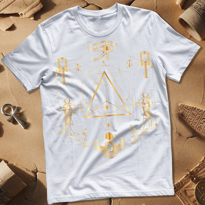 Eye Of Ra Egypt Geometry T-Shirt