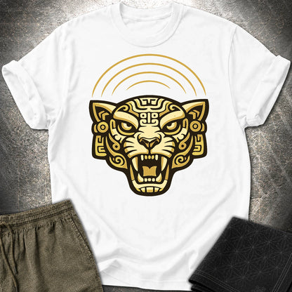 Mayan Jaguar - Mayan Jaguar T-Shirt - White