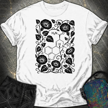 Morning Glory Molecule - Morning Glory Molecule Comfort T-Shirt - White