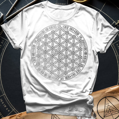 Flower Of Life Foo Lion T-Shirt
