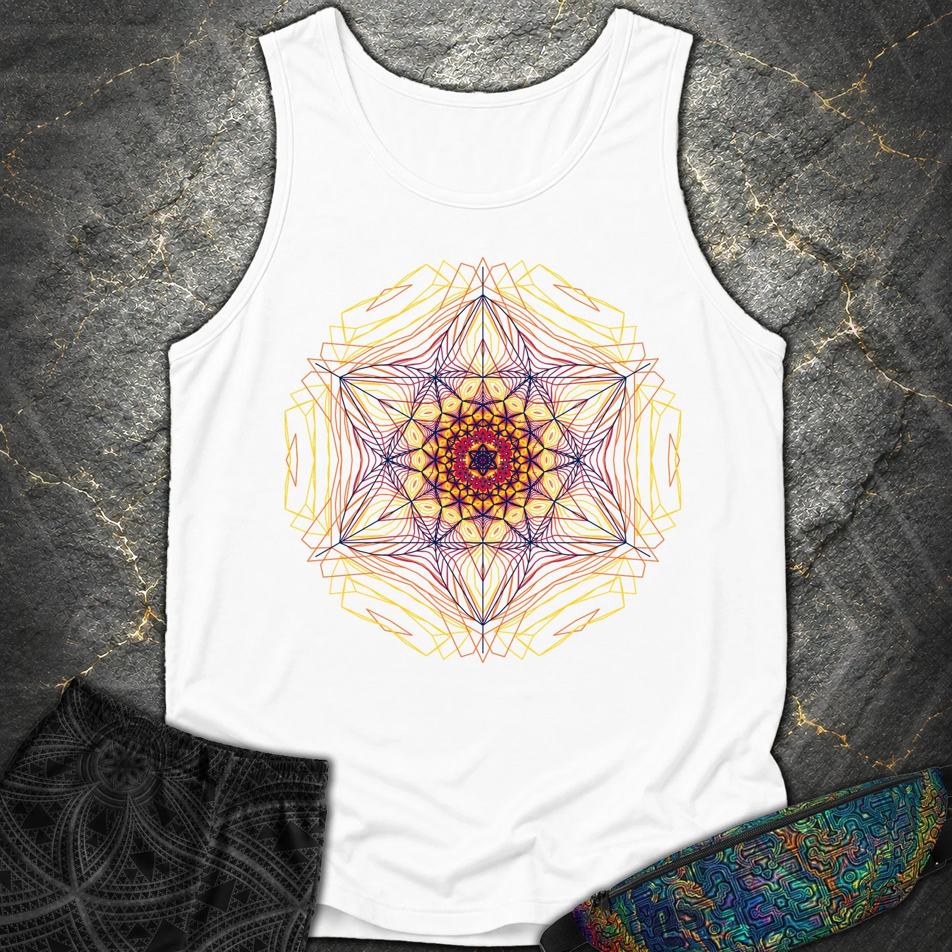 Solar Nexus - Solar Nexus Comfort Tank Top - White