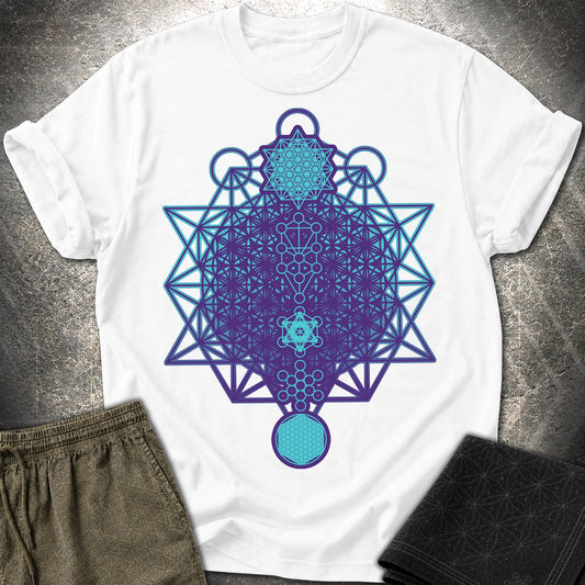 All The Sacred Geometry - All The Sacred Geometry T-Shirt - White