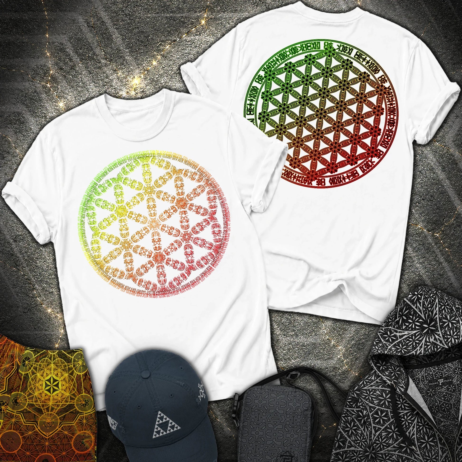 Seed and Flower 2 Sided T-Shirt - Seed and Flower 2 Sided T-Shirt - White