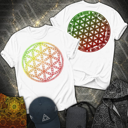 Seed and Flower 2 Sided T-Shirt - Seed and Flower 2 Sided T-Shirt - White