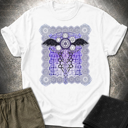 Metatron Ascension T-Shirt - Metatron Ascension T-Shirt - White