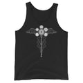Winged Metatron's Cube Sacred Geometry Tank Top