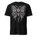 Hypnotic Eye Moth T-Shirt, Psychedelic Glitch Moth Shirt, Surreal Occult Graphic Tee