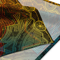 Colorful Sri Yantra Sacred Geometry Bandana