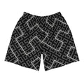 Hilbert Cruve Fractal Athletic Long Shorts