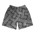 Hilbert Cruve Silver Fractal Unisex Athletic Long Shorts
