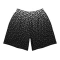 Gosper Curve Flower Of Life Monochrome Unisex Athletic Long Shorts