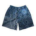 Sri Yantra Blue Unisex Athletic Long Shorts