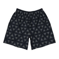 Triangle Pattern Unisex Athletic Long Shorts