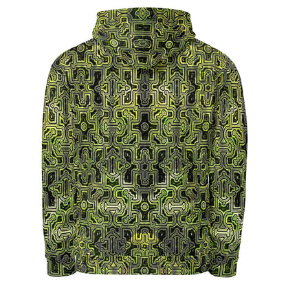 Shipibo Green Camo Unisex Cotton Hoodie