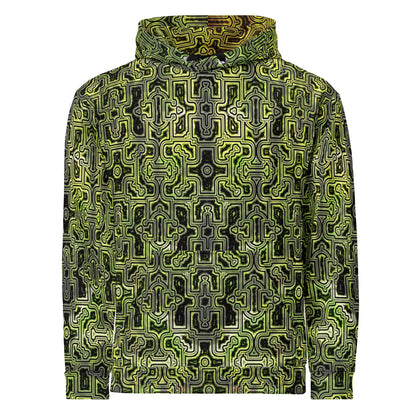 Shipibo Green Camo Unisex Cotton Hoodie