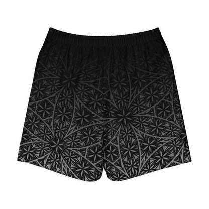 Flower Of Life Constrast Unisex Cotton Long Short