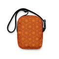 Starflower Orange Mosaic Utility crossbody bag