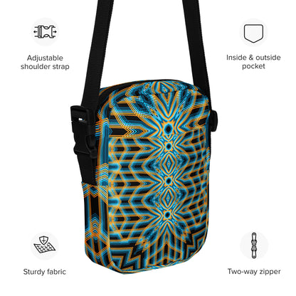 Psychedelic Geometry Utility crossbody bag