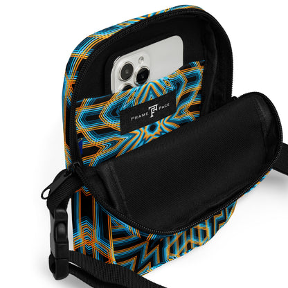 Psychedelic Geometry Utility crossbody bag