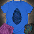 All Seeing Pinecone Black Womens T-Shirt
