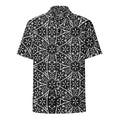 Flower Of Life Fractal Pattern | Sacred Geometry Clothing | Festival Wear | Intricate Geometric Pattern | Unisex button shirt