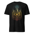 Mystic DJ T-Shirt, Psychedelic Rave Goddess Shirt, Sacred Geometry Festival Graphic Tee