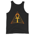 Ankh Cross Egyptian Sacred Geometry Tank Top