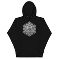 Sacred Silver Merkaba Hoodie