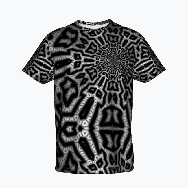 Gosper Curve Flower Of life Men's T-Shirt