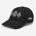 Raising The Awareness Embroidered Distressed Dad Hat