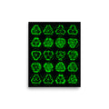 12 Hz Cymatic Poster