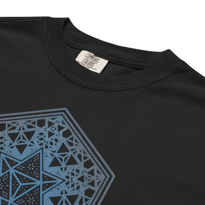 Merkaba Sacred Geometry Comfort 2 Sided T-Shirt