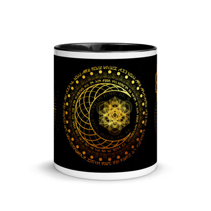 Sacred Geometry | Metatron's Cube | Sri Yantra | Flower Of Life | Spiritual Gift | Beautiful Coffee Mug