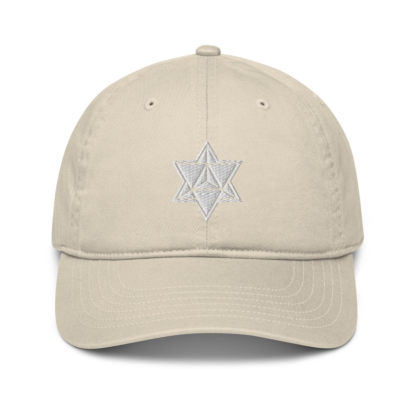 Sacred Geometry | Merkaba | Festival Clothing | Spiritual Gift | Psychedelic Hat | Embroidered Dad Hat