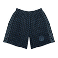 Flower Of Life Gradient Blue Athletic Shorts