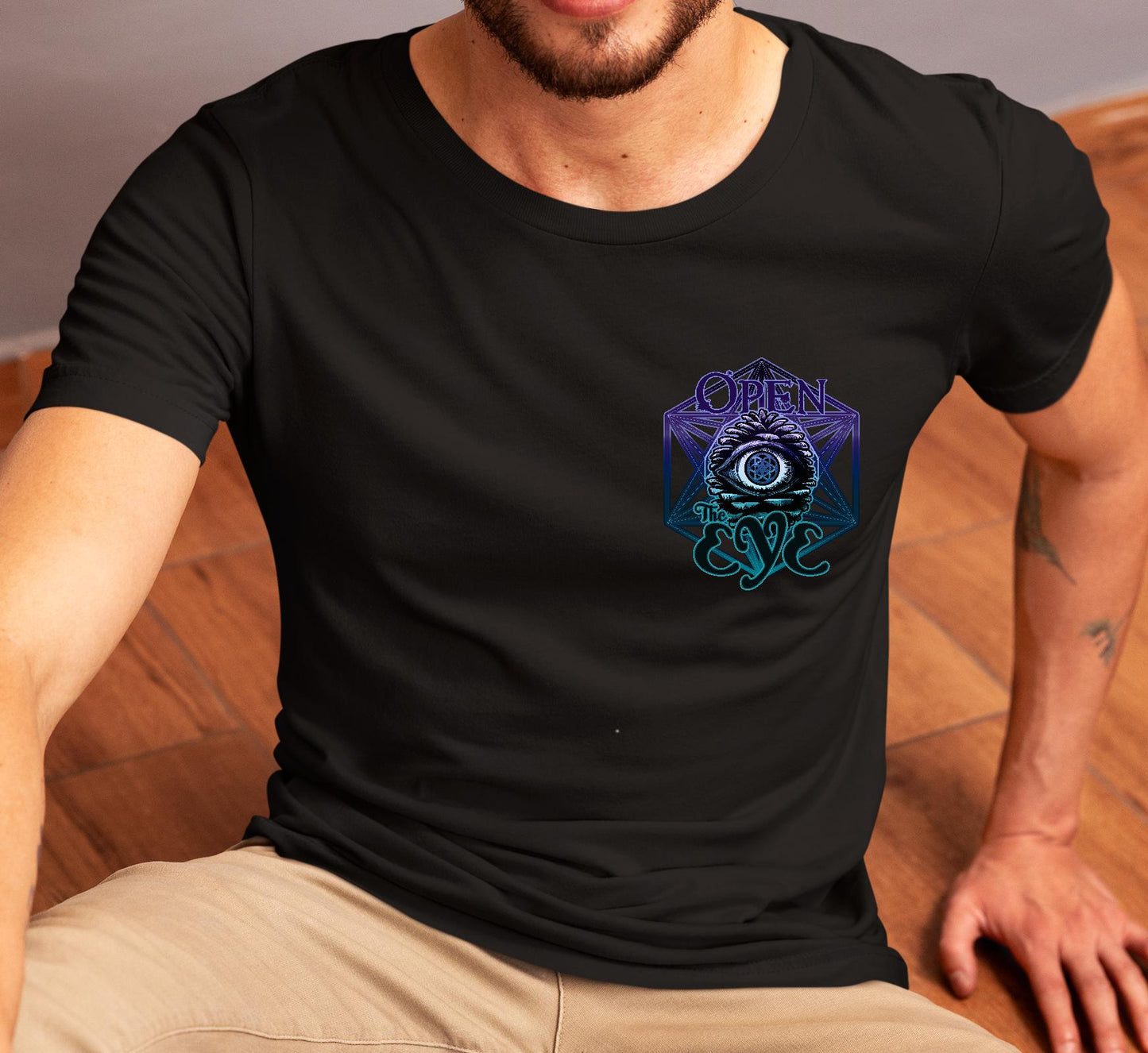 Open the Eye Metatron's Cube Unisex T-Shirt