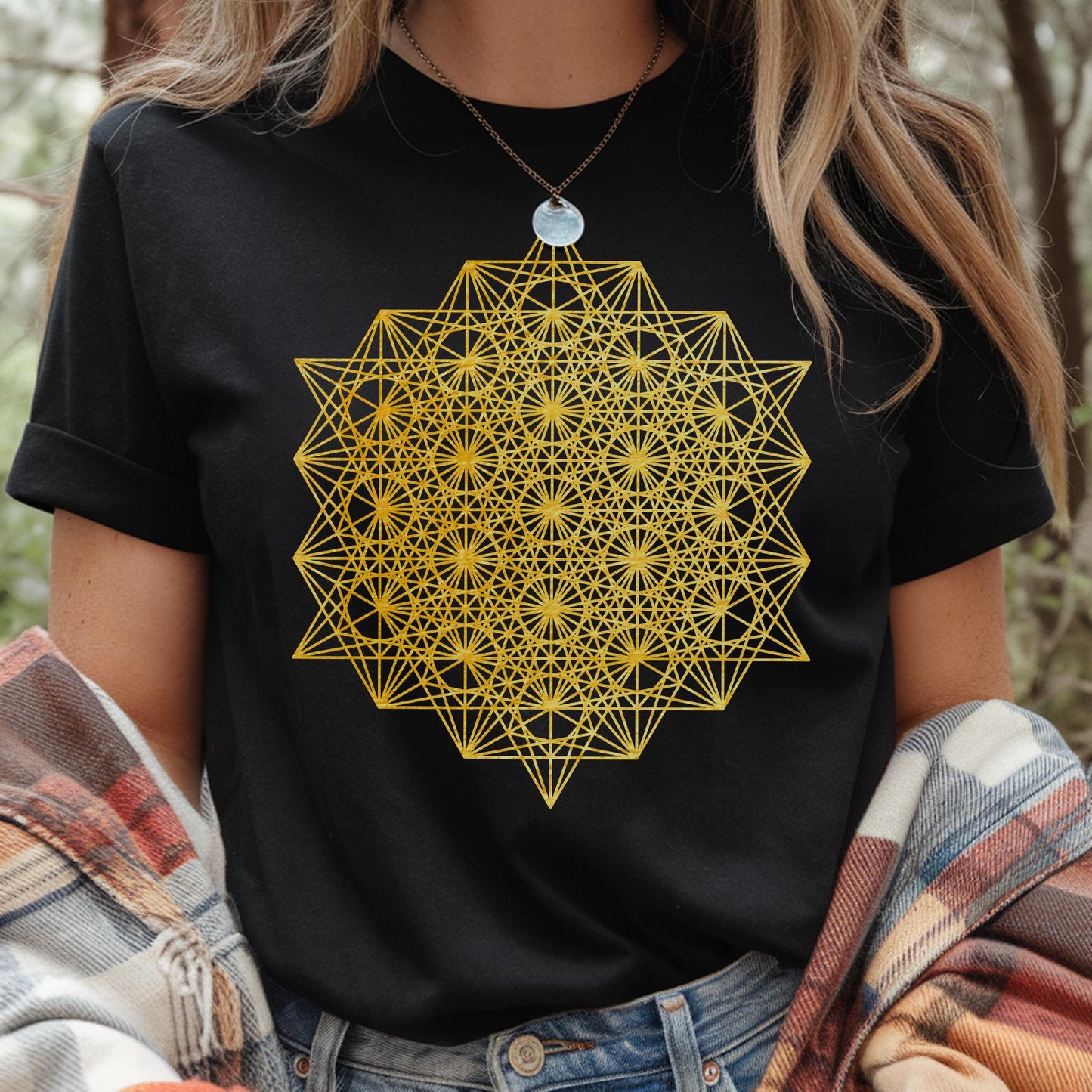 64 Tetrahedron Cosmic Energy Unisex T-Shirt