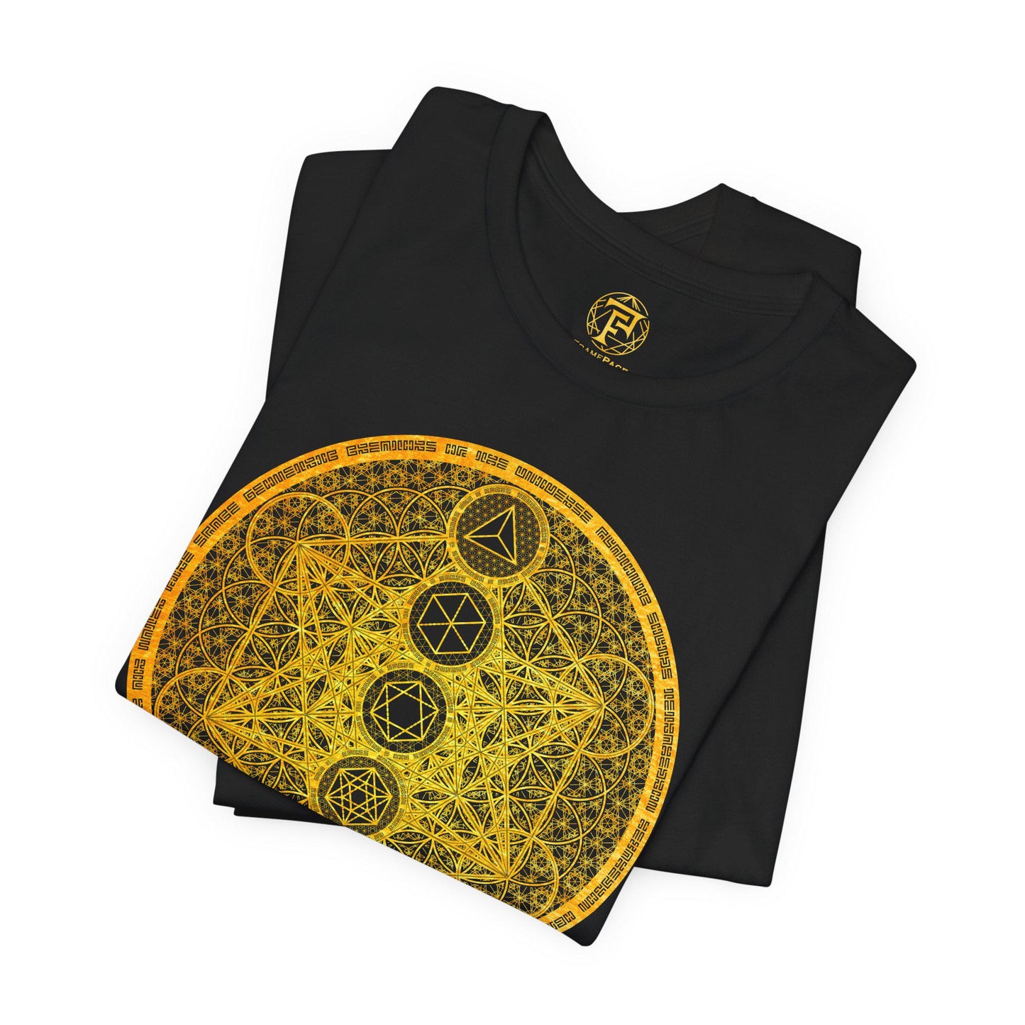 Platonic Solids Cosmic Energy Unisex T-Shirt