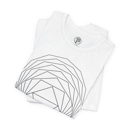 Regular Polygons Cosmic Geometry Unisex T-Shirt