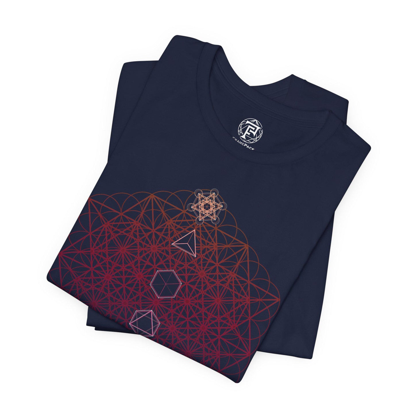 Metatron's Cube Flower of Life Unisex T-Shirt