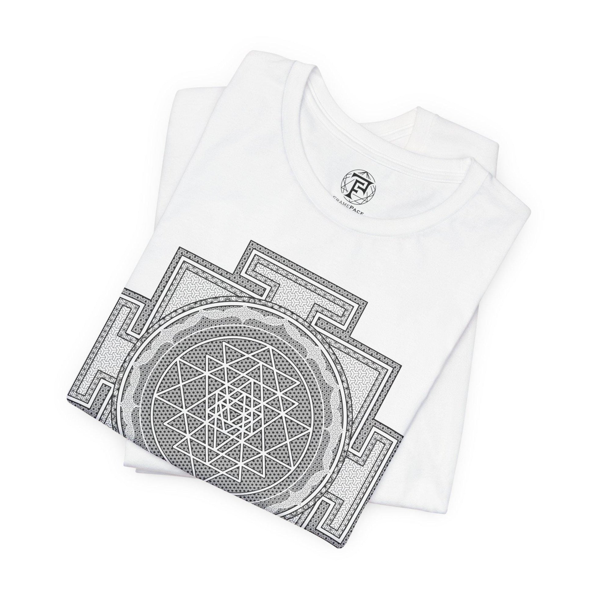 Sri Yantra Sacred Geometry Mandala Unisex T-Shirt