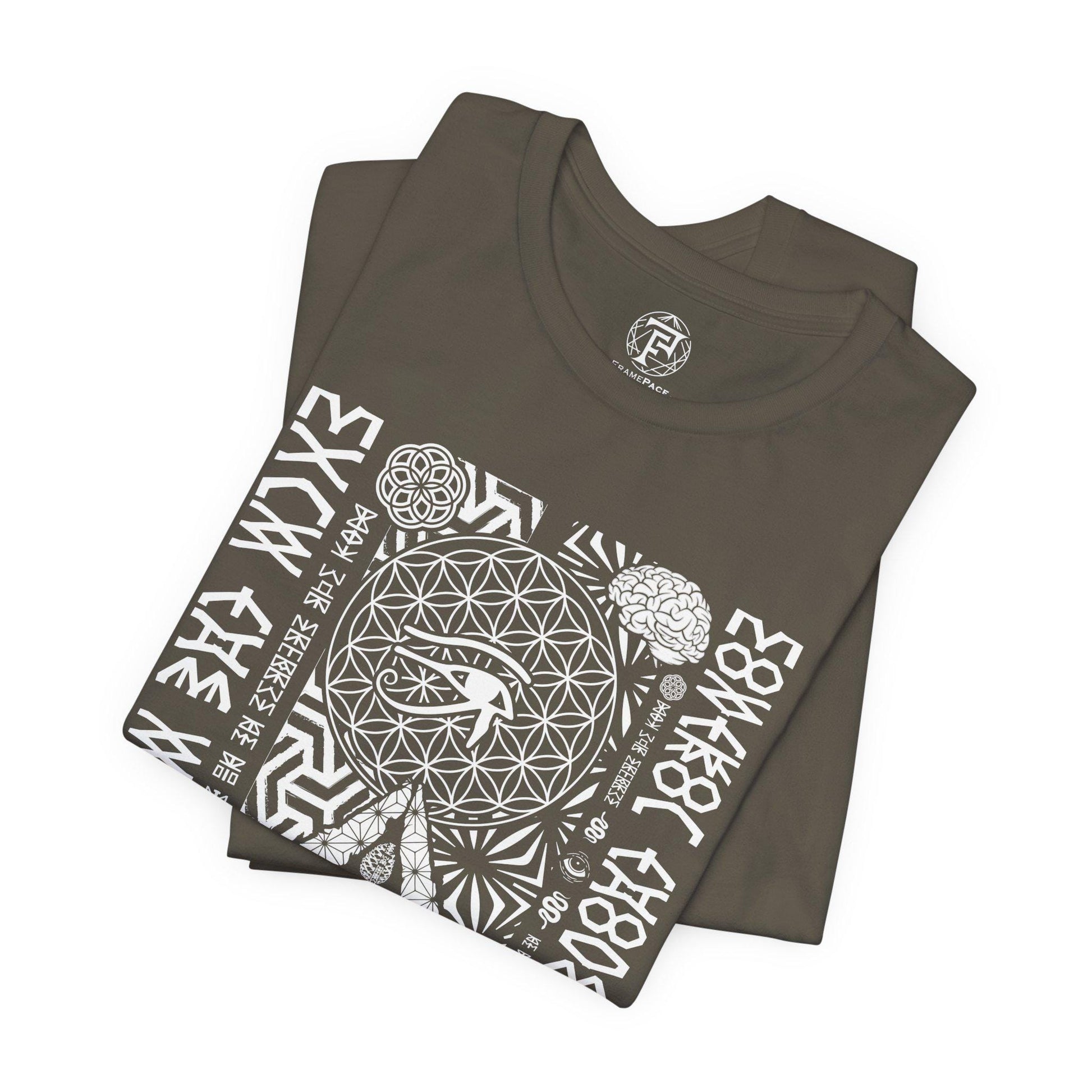 Kalesvara Mudra Flower of Life Unisex T-Shirt