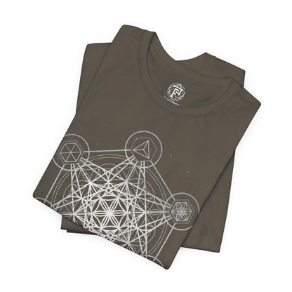 Metatron's Cube Platonic Solids Unisex T-Shirt