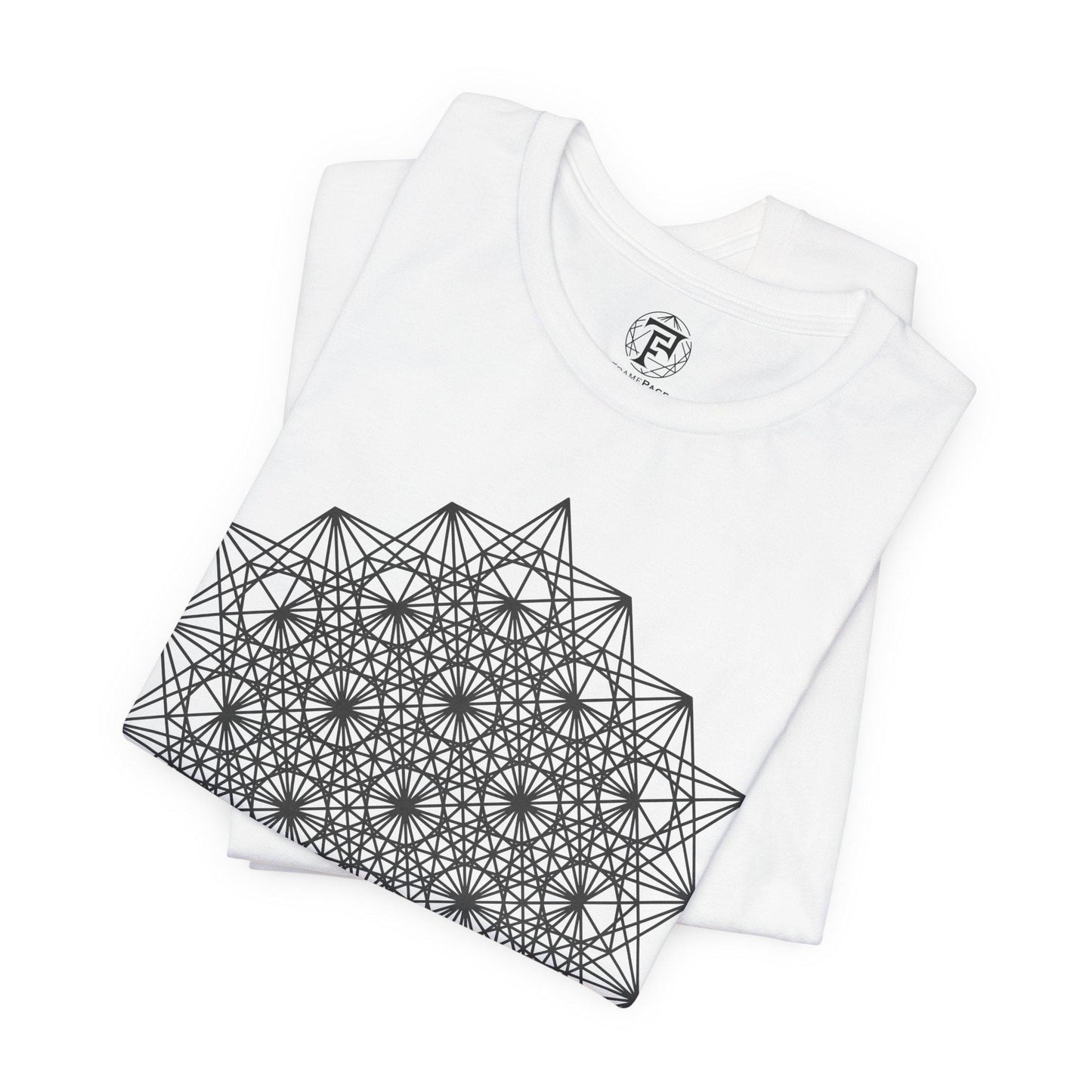 64 Tetrahedron Cosmic Energy Unisex T-Shirt