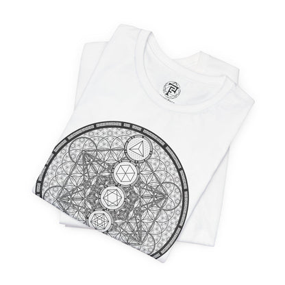 Platonic Solids Cosmic Energy Unisex T-Shirt